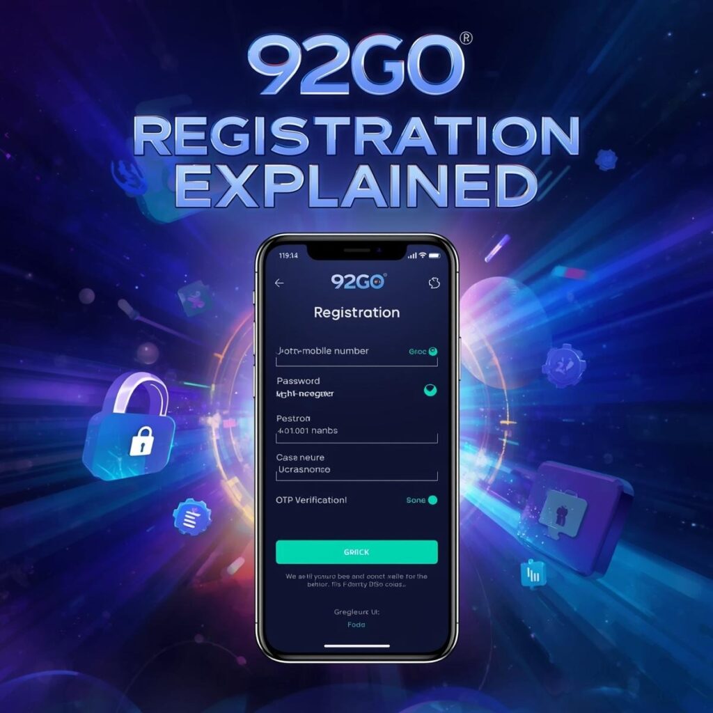 How to Register on 92GO